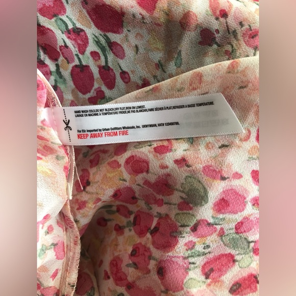 NEW Flora Nikrooz Pink Blouse Floral Cardigan Top Size XS - Picture 7 of 8